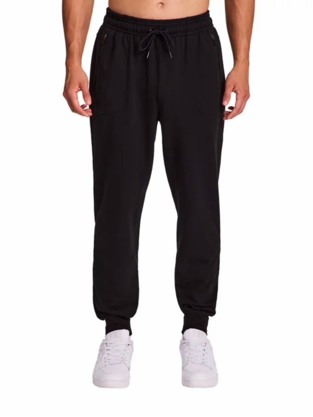 Champion Men's Black Drawstring Joggers, Size XL